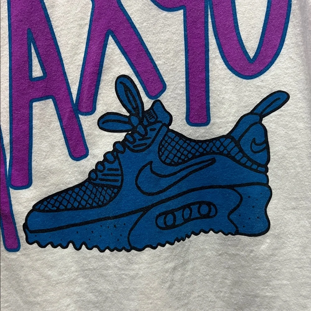 2020 NIKE AIR MAX 90 x UNDFTD T-shirt sz S WHITE PROMO RARE